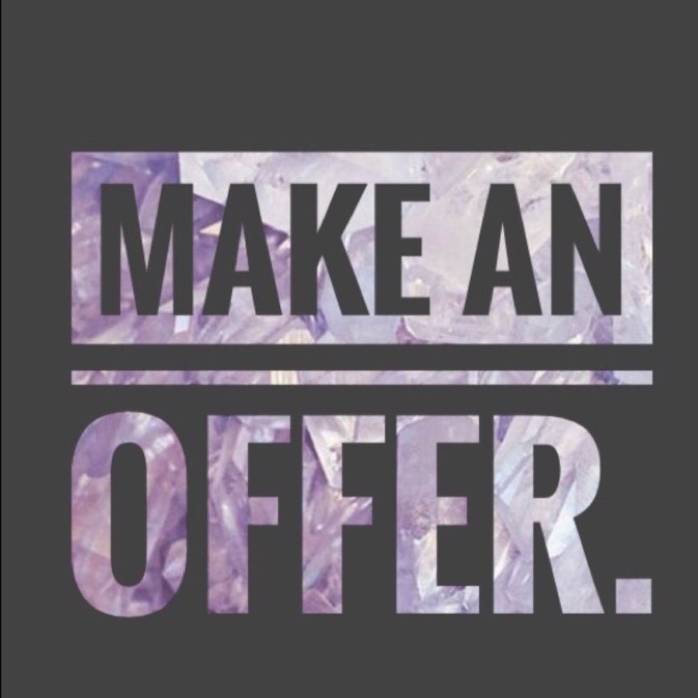 Make an offer.
